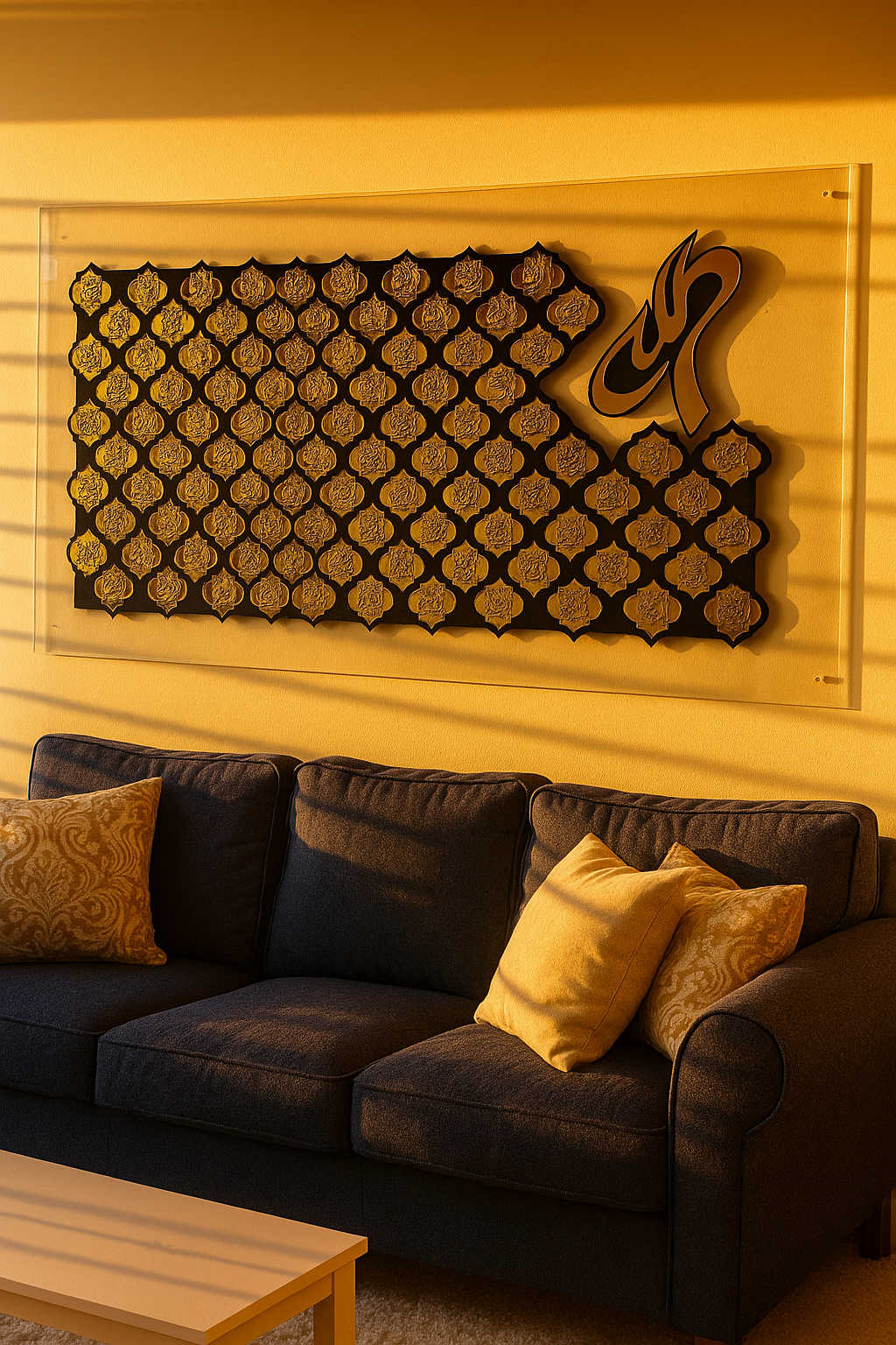 Elegant Asma - ul -husna wall art